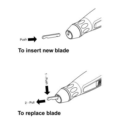 NOGA Keramikskraber NC5200 med udskiftelig klinge